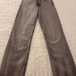 Zara Women's Gray Flare Jeans